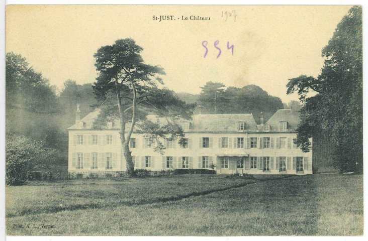 Saint-Just. Le Château.