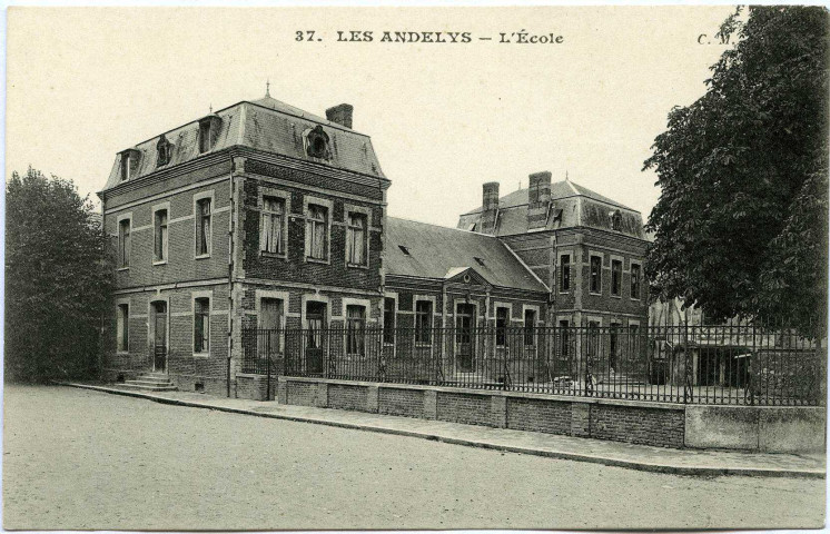 Andelys (Les). L'Ecole.