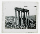 Ruines et vestiges du temple de Baalbeck (Liban).