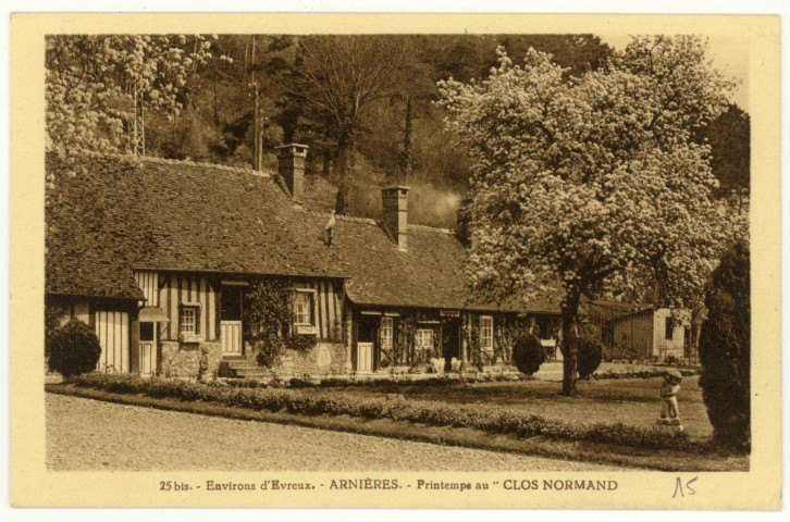 Arnières-sur-Iton. Printemps au "Clos Normand".