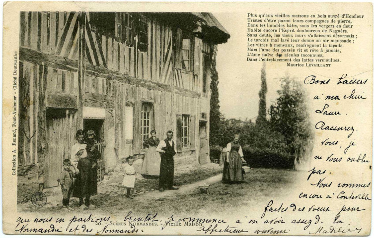 Divers. Scènes Normandes. - Vieille Maison.
