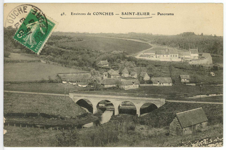 Saint-Elier. Panorama.