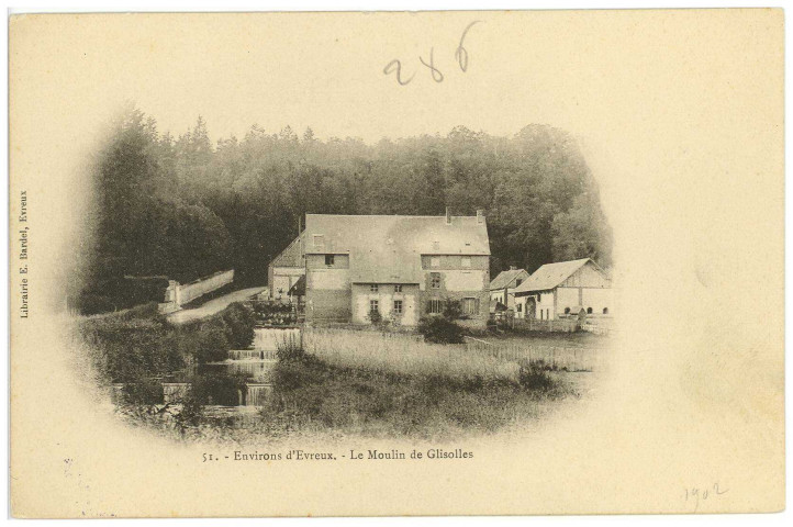 Glisolles. Le Moulin de Glisolles.