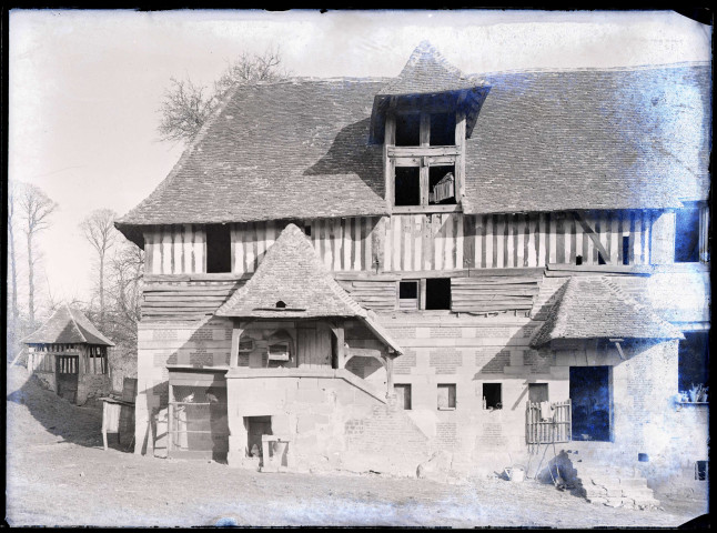 Maison à colombages de Lisieux (Calvados).