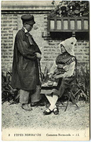 Divers. Types Normands. - Costumes Normands.