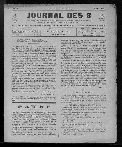 1933, 1er trimestre