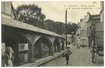 Gisors. Vieux Lavoir de la rue des Argillières.