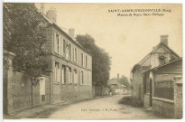 Saint-Aubin-d'Ecrosville. Maison de repos Saint-Philippe.