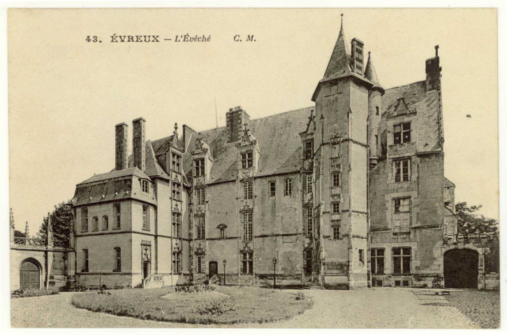Evreux-Ville. L'Evêché.