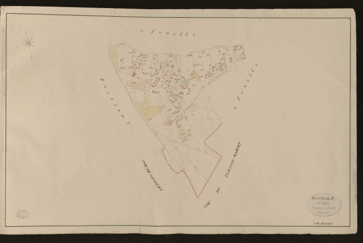 Barc. Section B _ de l'Eglise _ 3e et dernière Feuille