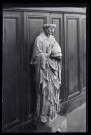 Statue de Saint-Nicaise de l'église Notre-Dame d'Écouis (Eure).