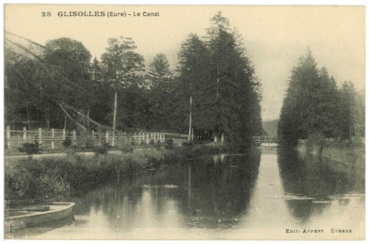 Glisolles. Le Canal.