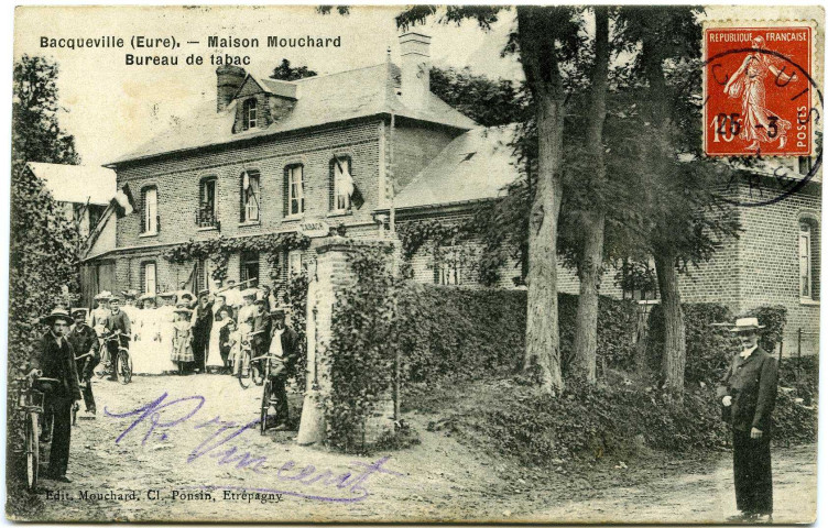 Bacqueville. Maison Mouchard. - Bureau de tabac.