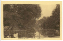 Nonancourt. Pont-Vert - Vue sur l'Avre.
