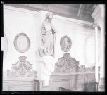 Statue d'un saint de l'église d'Authouillet (Eure).