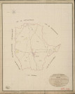 Serez. Tableau d'assemblage _ du Plan Parcellaire de la Commune de Serez _ Canton de Saint André - Evreux - Eure. _ Terminé sur le Terrain le 12 Octobre 1836, sous l'administration de M. Passy, Préfet _ M. Chedeville, Maire _ et sous la Direction de M. Marel, Directeur des Contributions directes _ M. Le Fébure, Géomètre en Chef. _ Par M. Drouet, Géomètre de 1re classe.