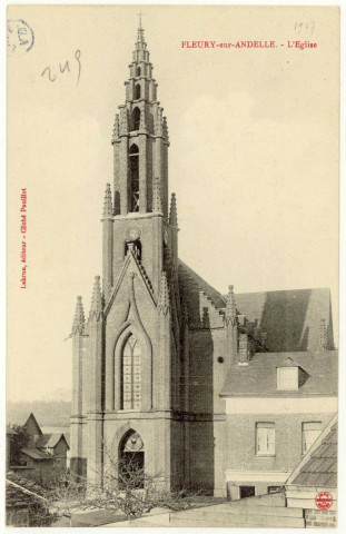 Fleury-sur-Andelle. L'Eglise.