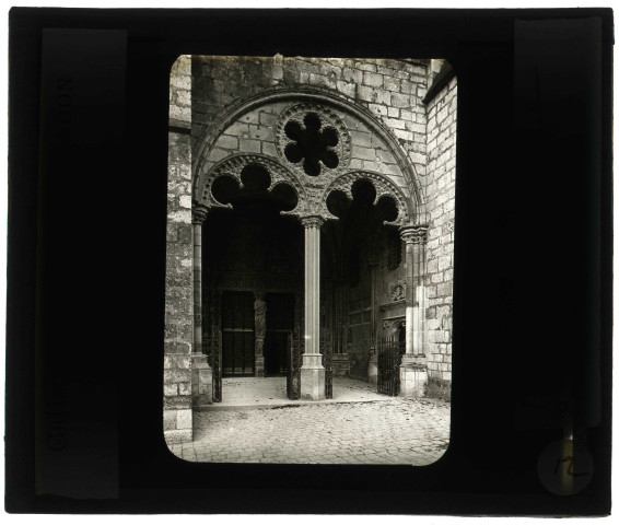 Cathédrale Saint-Étienne de Bourges (Cher), portail sud.