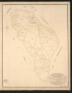 Fort-Moville. Tableau d'assemblage _ du Plan Parcellaire de la Commune de Fort-Moville _ Canton de Beuzeville - Pontaudemer - Eure. _ Terminé sur le terrain le 28 février 1834, sous l'administration de M. A Passy, Préfet _ M. Avequin, maire _ en sous la Direction de M. Marel, Directeur des Contributions directes. _ M. Le Fébure, Géomètre en Chef. _ Par M. Renault, Géomètre de 1re classe.