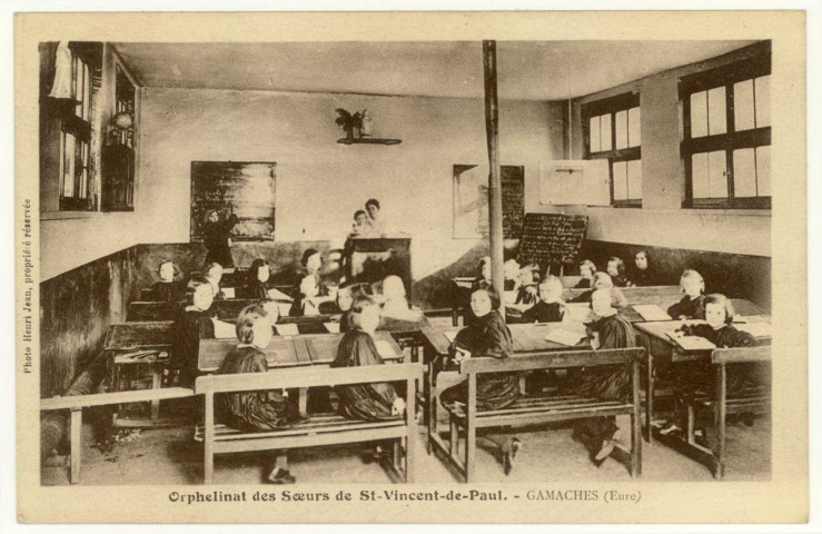 Gamaches-en-Vexin. Orphelinat des Soeurs de St-Vincent-de-Paul.