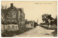 Crestot. Route de Mandeville.