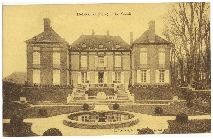 Hébécourt. Le Manoir.