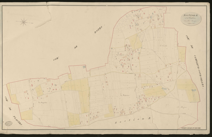 Saint-Léger-du-Boscdel. Section A _