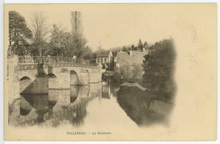 Tillières-sur-Avre. Pont de la Guillerie.