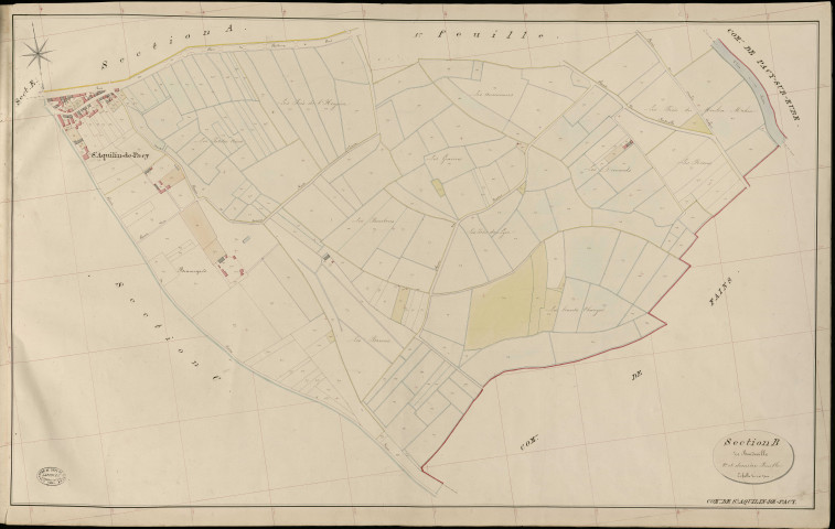 Saint-Aquilin-de-Pacy. Section B _ de Boudeville _ 2e et dernière Feuille