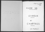 Subdivision Evreux. Répertoire alphabétique (1938)