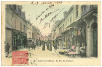 Louviers-Ville. La Rue du Neubourg.