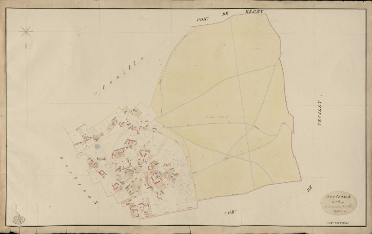 Epieds. Section A _ du Village _ 2e et dernière Feuille