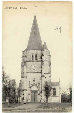 Amfreville-la-Campagne. L'église.