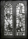 Vitraux de l'église de Ménesqueville (Eure).