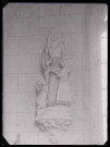 Église des Jonquerets-de-Livet (Eure), statue de Sainte-Anne.
