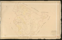 Saint-Aubin-sur-Gaillon. Tableau d'assemblage du Plan Parcellaire de la Commune de Saint-Aubin-sur-Gaillon _ Canton de Gaillon - Louviers - Eure. _ Terminé sur le terrain en 1829, sous l'administration de M. Le Vicomte Raymond Delaitre, Préfet - M. Malide, Maire et sous la direction de M. Hurtrelle, Directeur des Contributions directes. _ M. Hautier, Géomètre en Chef. _ Par M. Caffin, Géomètre de 1re classe