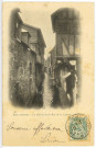 Pont-Audemer. La Rivière de la Rue de la Licorne.