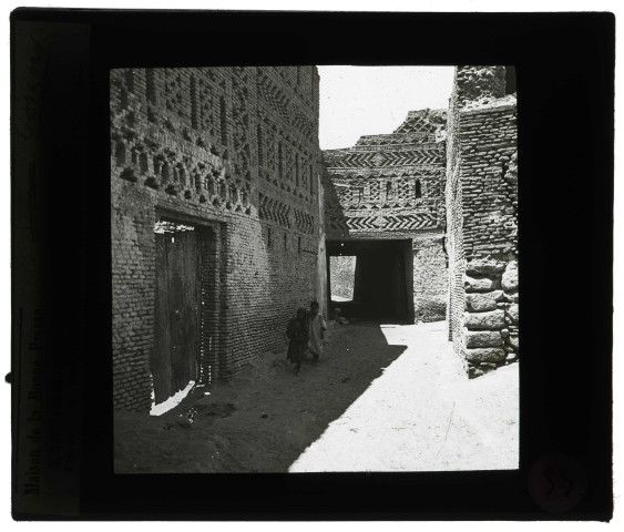 Maisons arabes à Tozeur (Tunisie).