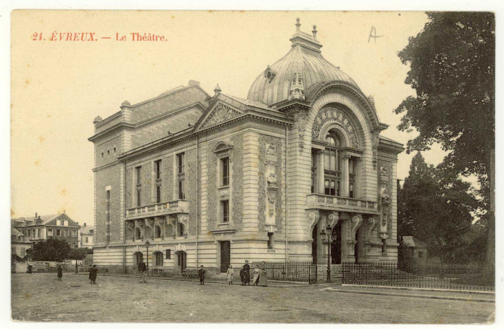 Evreux-Ville. Le Théâtre.