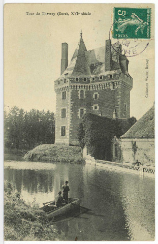 Thevray. Tour de Thevray, XVe siècle.