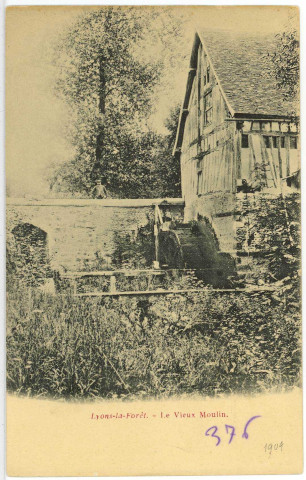 Lyons-la-Forêt. Le Vieux Moulin.