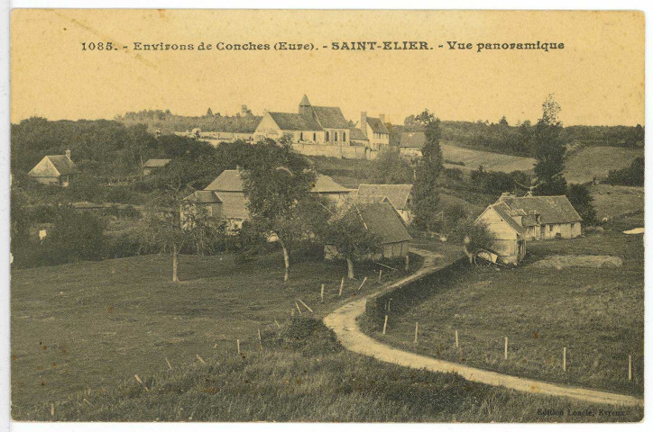Saint-Elier. Vue panoramique.