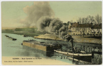 Vernon-Ville. Quai Camaré vu du Pont.