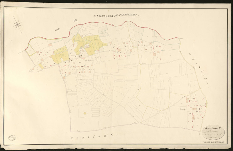 Morainville-près-Lieurey. Section F _ de la Cannerie _ 2e et dernière Feuille