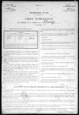 DROISY 1901