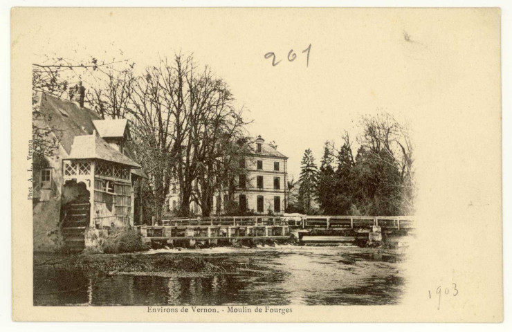Fourges. Moulin de Fourges.