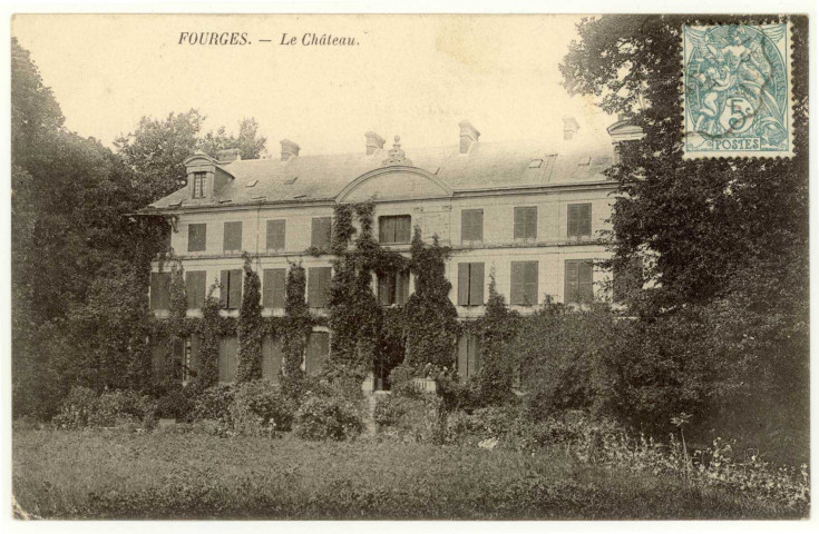 Fourges. Le Château.