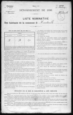 HOUETTEVILLE 1896