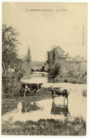 Ferrière-sur-Risle (La). Sur la Risle.