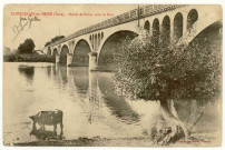 Courcelles-sur-Seine. Bords de Seine près le Pont.